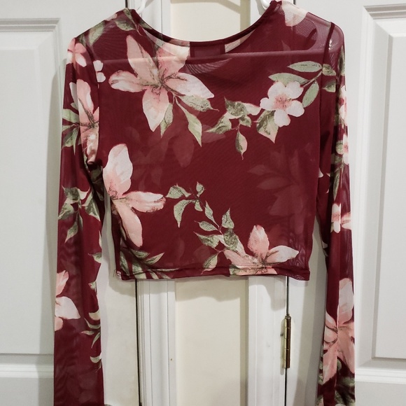 Mesh Crop Top - Picture 3 of 3